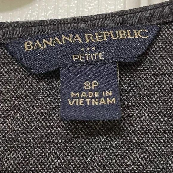 Banana Republic Black and White Mini Sheath Dress - Picture 3 of 8